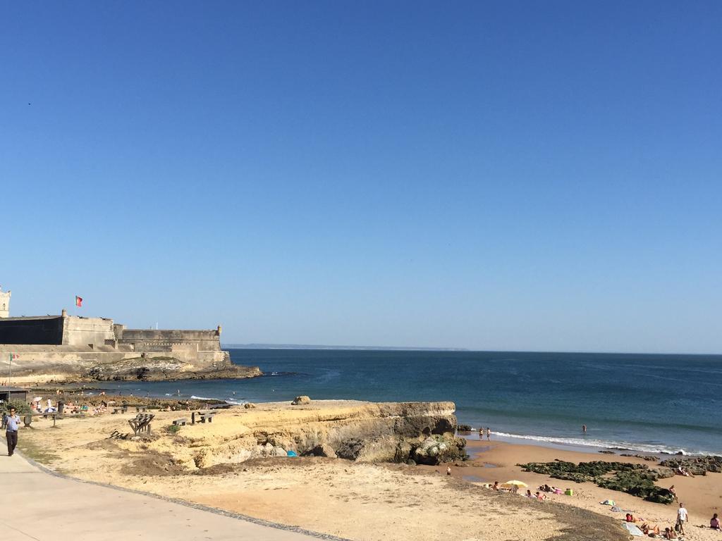 Paço de Arcos Apartamento 1 Quarto, Com Patio, Em Frente Praia المظهر الخارجي الصورة